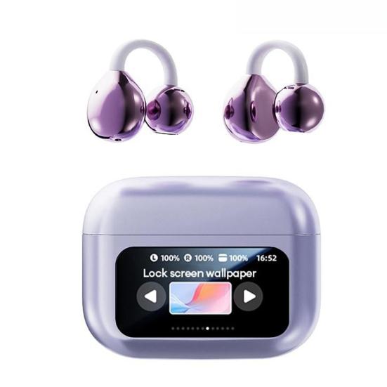 1 пара беспроводных наушников с быстрой зарядкой, сенсорным управлением, ушными вкладышами, совместимыми с Bluetooth, встроенным микрофоном и функцией шумоподавления