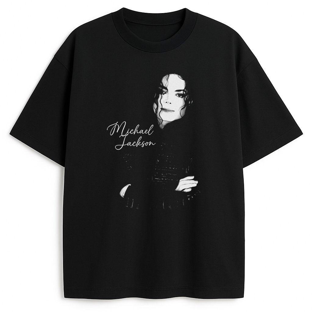 Король Поп-музыки Майкл Джексон Одежда в стиле Y2K Мода MJ Мужчины Женщины Футболка Взрослые Дети Мальчик Девочка Топ Дети Родитель Ребенок Хлопковая Футболка