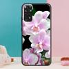 Цветной чехол с цветами орхидеи для Xiaomi Redmi Note 13 12 Pro 14 11 9 10 9S 10S 11S 12S Redmi 14C 13C 10C 12C