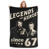 Charlie Kirk Shoot Blanket Quality Super Warm  Bedding Throws Winter Girls Boys Couch Chair Fashion Bedspread