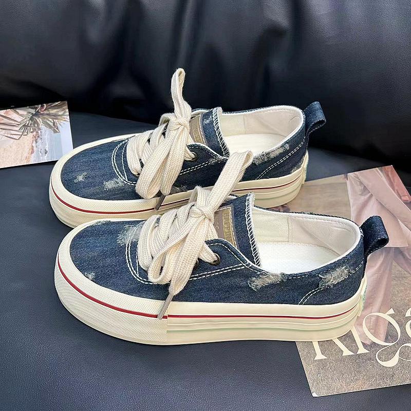 Модные парусиновые туфли для женщин 2024 года, новые универсальные студенческие туфли для сноуборда, женские вулканизированные туфли, кроссовки для женщин Zapatillas Mujer