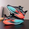 2025 новая маленькая обувь одноклассник кроссовки тренировочная обувь fly burning мальчики средние и старшие дети карбоновая пластина дышащая обувь