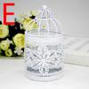 Креативная полая подвесная клетка для птиц, подсвечник, фонарь, свадебный декор, винтажный