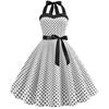 Fashion Polka Dot Tube Top Dress Retro Women's Cute Skirt Dress for Women