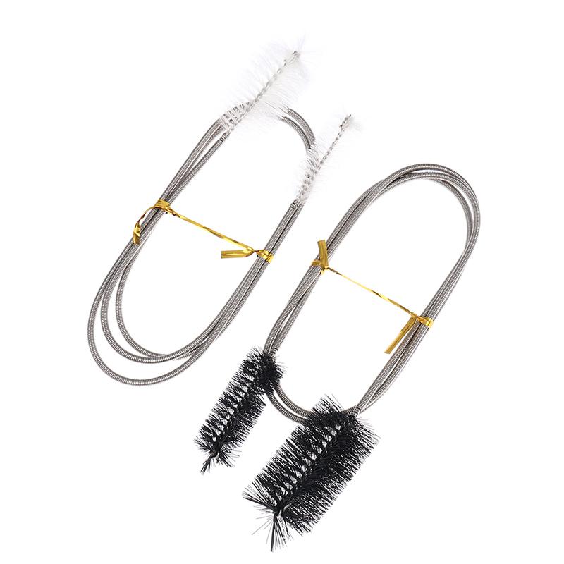 1 шт. Щетка для чистки труб из нержавеющей стали, очиститель для шлангов и труб