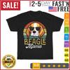 Retro Beagle Mama Vintage T Shirt Men Fashion 2023 Women T Shirt Short Sleeve