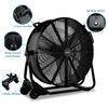 XPOWER FD-630D High Velocity Industrial 24" Portable Floor Drum Fan Factory Shop