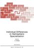 Книга Individual Differences In Hemispheric Specialization : 130