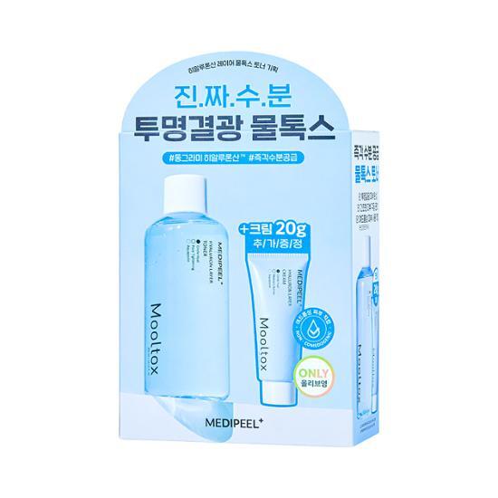 Mediheal Тонер с гиалуроновой кислотой Layer Water Tox 300 мл (+20г Кремовая миниатюра)