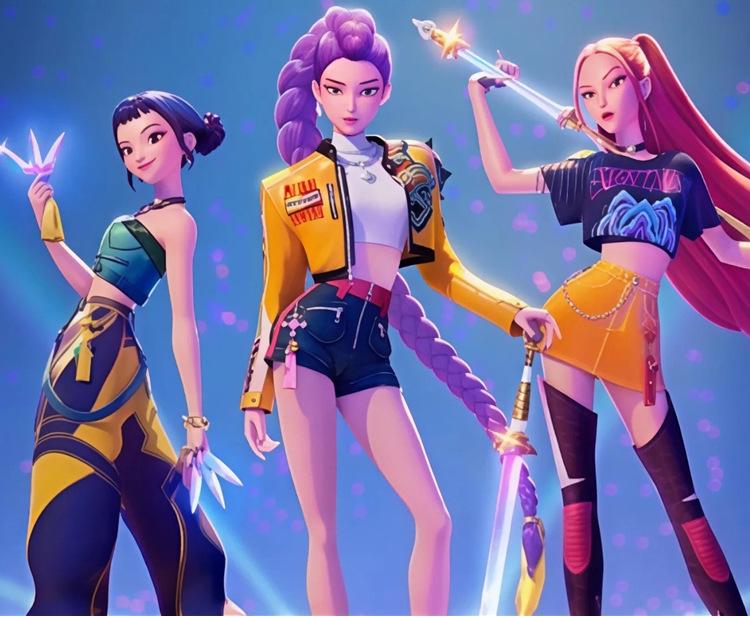 Cross-border K-POP Demon Hunter Outfits: Rumi Mira Cosplay & Zoe Performance Costumes