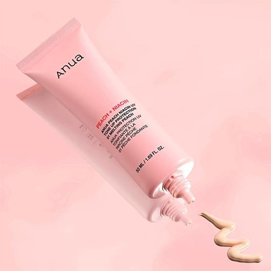 Anua Персиковый ниацин УФ-тоник Защита (1 + 1) SPF 50+ PA++++ 50 мл*2 шт.