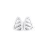 trument L&R Air Outlet 2PCS Vent Trim For Benz GLA W156 20- ABS Silver