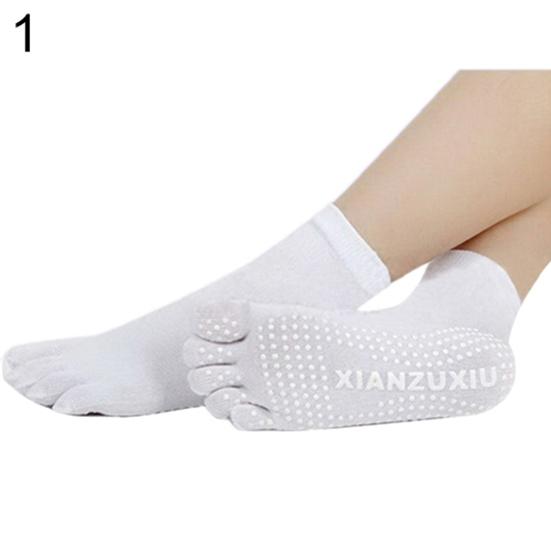 Women 5 Toes Yoga Gym Dance Sport Exercise Non Slip Massage Fitness Warm Socks