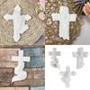 Multipurpose Sturdy Silicone Crosses Plaster Holder Mould Set Portable for Resin Plaster Craft Supplies Assorted Sizes