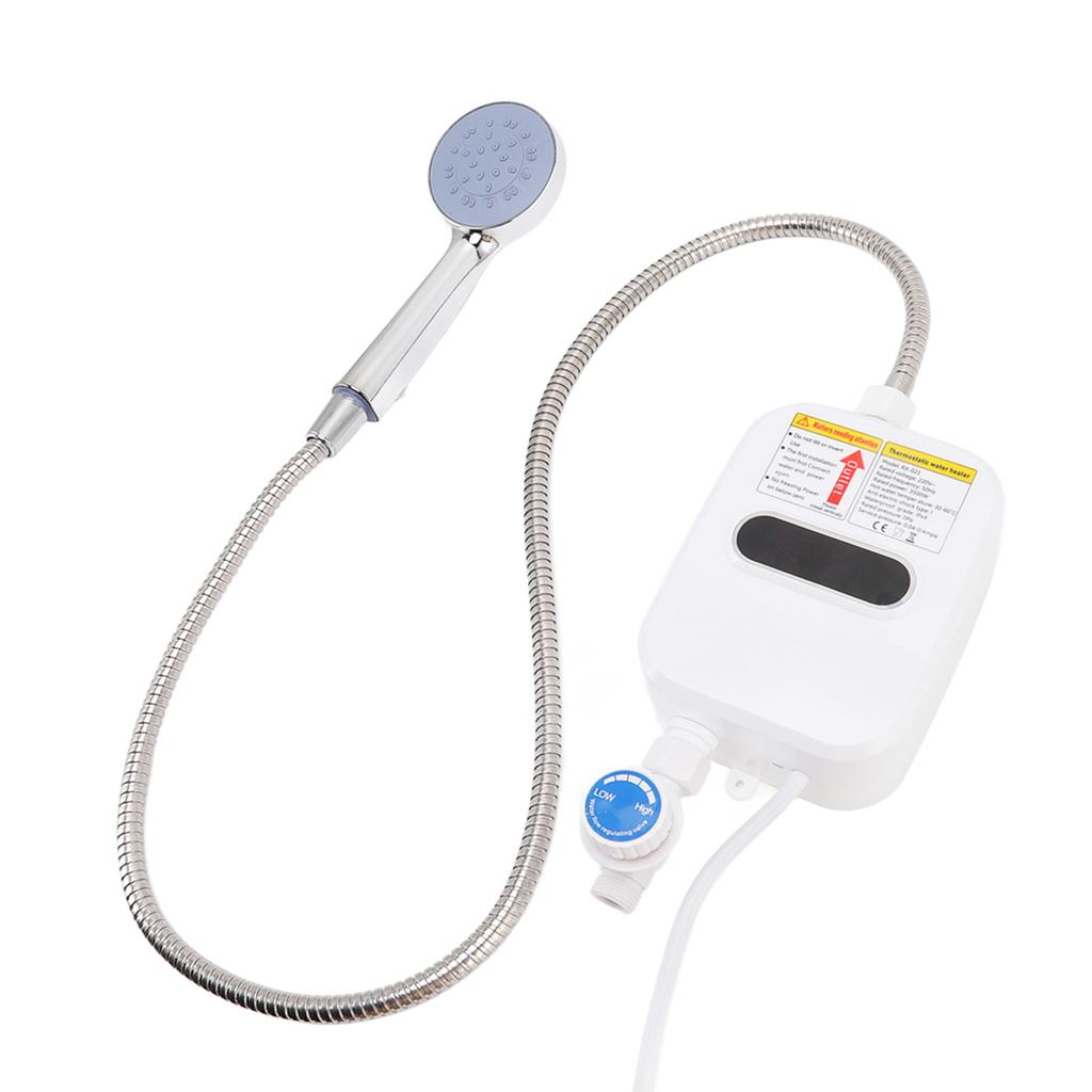 3500 Вт проточный водонагреватель электрический мгновенный с сенсорным экраном HD водонагреватель душевой гарнитур