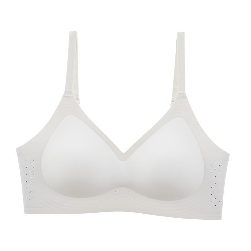 Women S Push Up Bra Thick Fixed Cup Seamless No Underwire For Small Bust