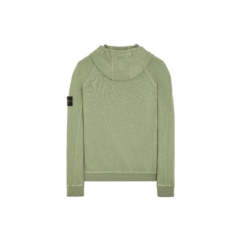 STONE ISLAND Худи с патчем 'Waffen' Зеленое Мужское 781562160-V0155