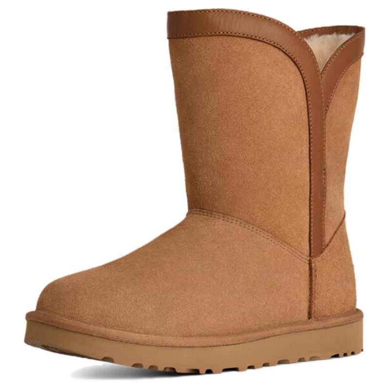 UGG Классические Новинка Снежные ботинки Женские Каштановые Кроссовки 1174515-CHE