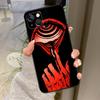 Чехол с пугающим лицом и глазами для iPhone 17 Pro Max 16 14 13 12 11 15 Pro Max Plus 12 13 Mini 16e 17 Air Задняя крышка