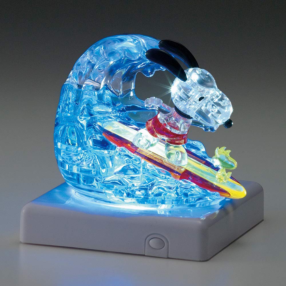 Беверли 40-компонентный хрустальный пазл Снупи занимается серфингом