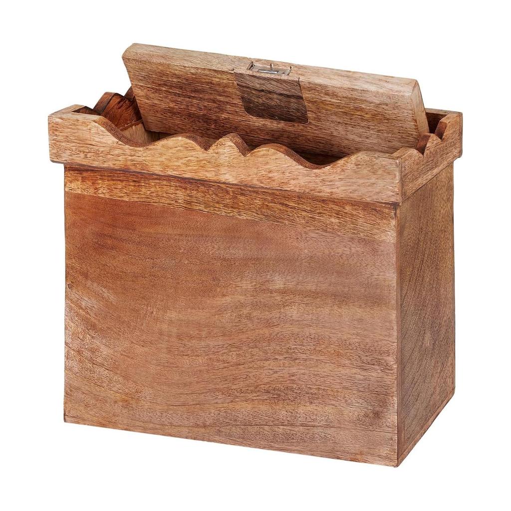 Eximious India Wedding Card Box with Card Slit and Lock 12"X10"X4.5"- Gift Wishing Well Card Box for Weddings, Receptions, Birthdays,...