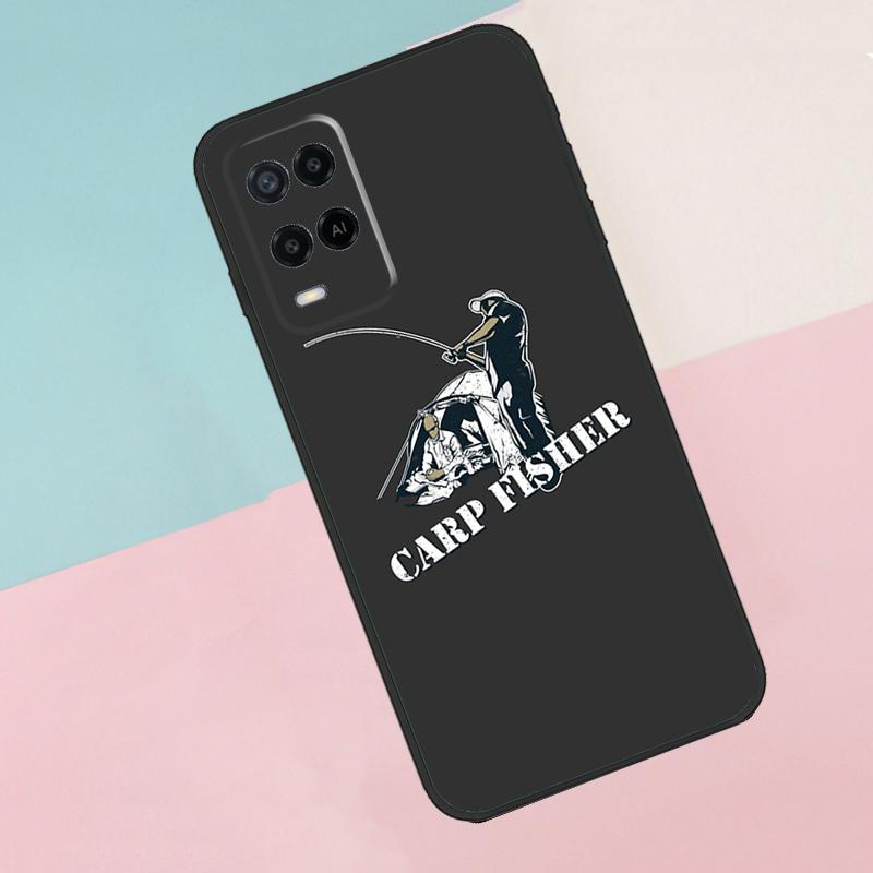 Fish Fishing Carp For Oppo A17 A77 A60 A74 A94 A54 A18 A38 A58 A78 A98 A40 A80 A16 A76 A96 A15 A57S Phone Case