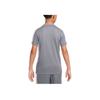 Nike Dri-Fit Trophy 23 Удобная Стильная Простая Футболка с Коротким Рукавом Детские Топы Дымчато-Серый HF8079-085