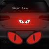 2pcs Devil Cat Eyes Warning Car Reflective Safety Tape Sticker for Auto Truck Motorcycle Trailer Safety Warning Strip