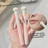 Compact Dual-Use Concealer Brush with Sponge: Portable, Multi-Functional Makeup Tool for Wet and Dry Application