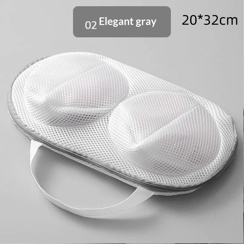 Bra & Lingerie Laundry Wash Bag 1PC Woven Mesh Delicates Pouch Secure Zipper Anti-snag for Home Washing Machine Travel Storage