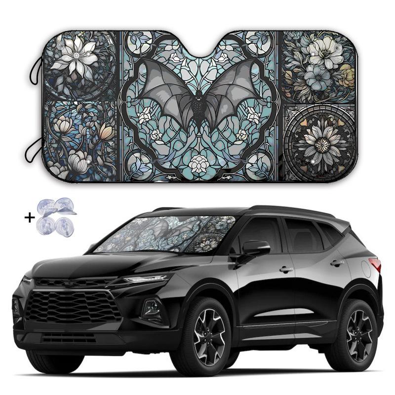 Creative Car Front Windshield Sunshade, Sunshade Folding Sunscreen Insulation Glass Automotive Universal