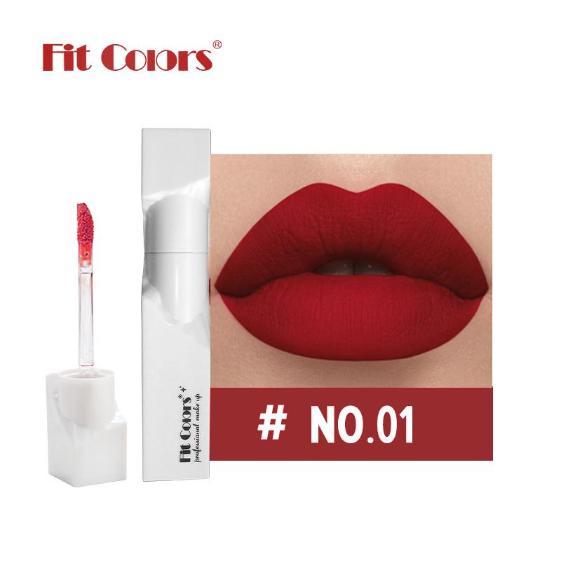 Fit Colors Breakable Lip Gloss With Creative Design, Long-lasting And Non-sticky Matte Liquid Lipstick