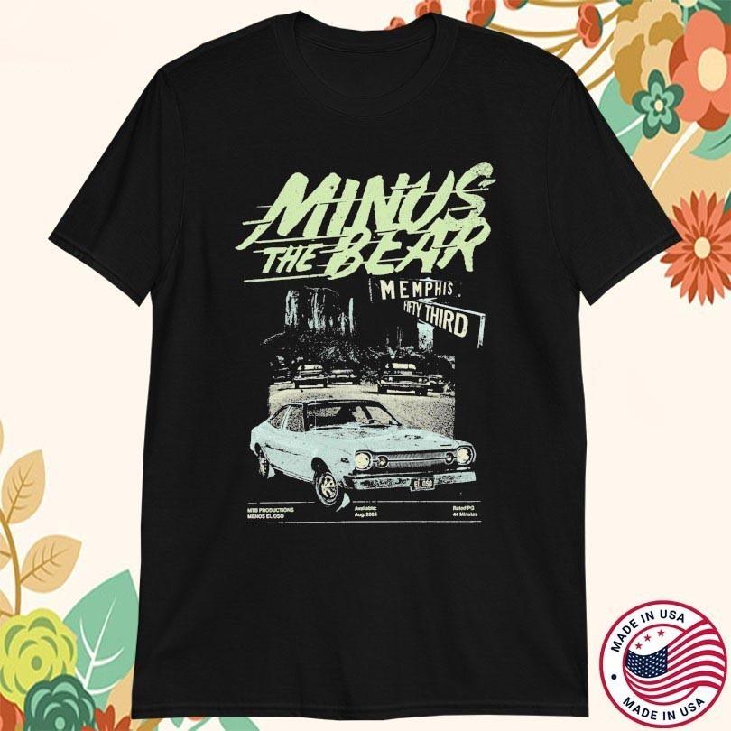 New Minus The Bear Band Memphis & 53rd Cotton Black T Shirt S-5XL SE728 Unisex T-Shirt