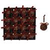 12 /16 Pcs Glitter Xmas Tree Hanging Balls Christmas Tree Decoration  New Year Party Decor