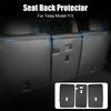 Rear Seat Back Protector For Tesla Model 3 Y Trunk Anti Kick Cushion Separate Design Comfortable Protection Pad
