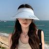 Летняя соломенная шляпа от солнца для женщин, солнцезащитный крем для улицы, пустая верхняя кепка, женская кепка с защитой от ультрафиолета, широкие козырьки