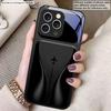Самолет в постепенном полете Для iPhone 17 Air 16 E 15 14 13 Plus 12 mini 17 Pro Max 11Pro XR Xs 7 8 11 Закаленное стекло Чехол для телефона