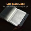 LED Flat Reading Lamp Panel Night Vision Reading Light Eye Protection Reading Light Usb Charging Student Night Book Lamp Indoor F17
