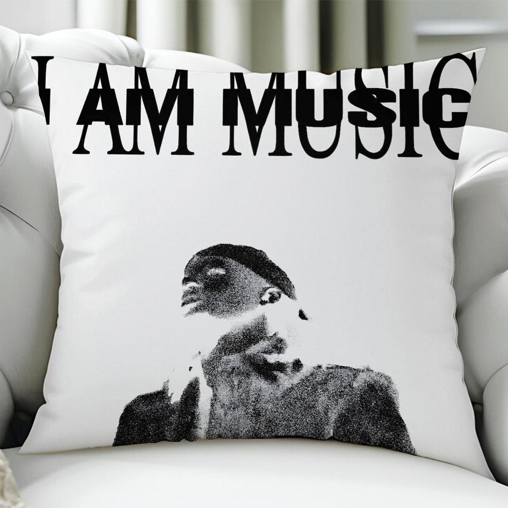 Playboi Carti I Am Music Rap cushion cover Birthday Anniversary Gift Double Sided Printed Zipper Cushion Cover Soft Skin Bedding