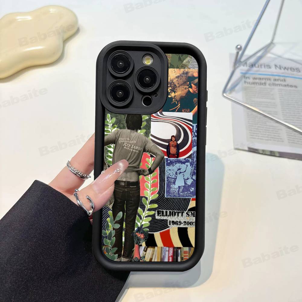 Elliott Smith Figure 8 Silicone Soft Phone Case For IPhone 17 16 14 13 12 11 15 Pro Max Plus Air Cover