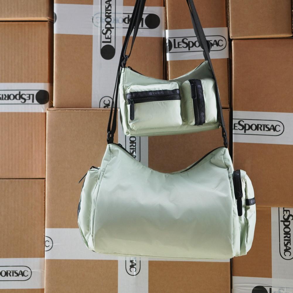 Зеленая сумка через плечо Lesportsac Cargo [1024.Lb43]