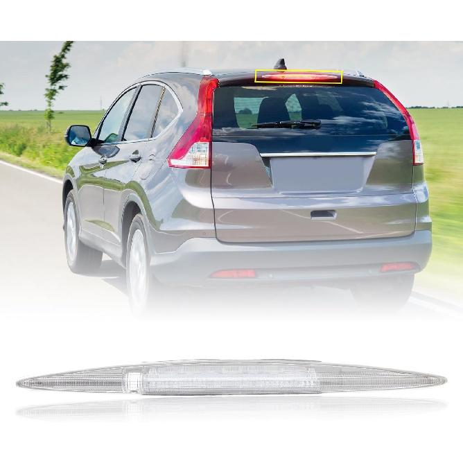 3Rd Third Brake Light For Honda CRV CR-V 2012 2013 2014 2015 2016 LED High Mount Stop Light Brake Lights 3Rd Stop Lamp (White Shell)