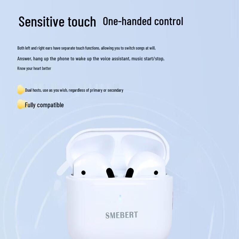 Беспроводные Bluetooth-наушники SMEBERT X1 с шумоподавлением