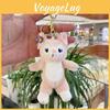 Adorable Cartoon Fox Keychain Plush Doll Cute Backpack Charm And 18cm Accessory