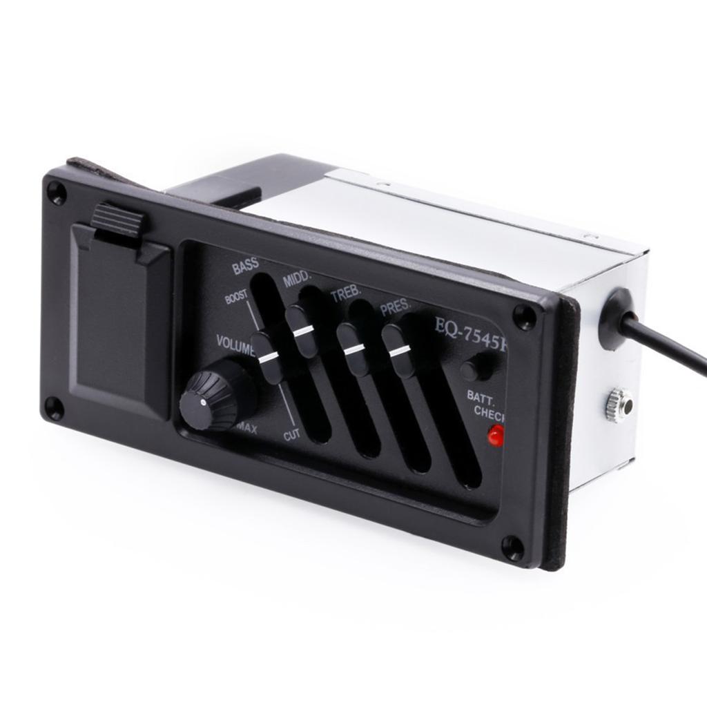 Звукосниматель для акустической гитары, балансирующий эквалайзер для фолк, классической музыки, универсальные аксессуары