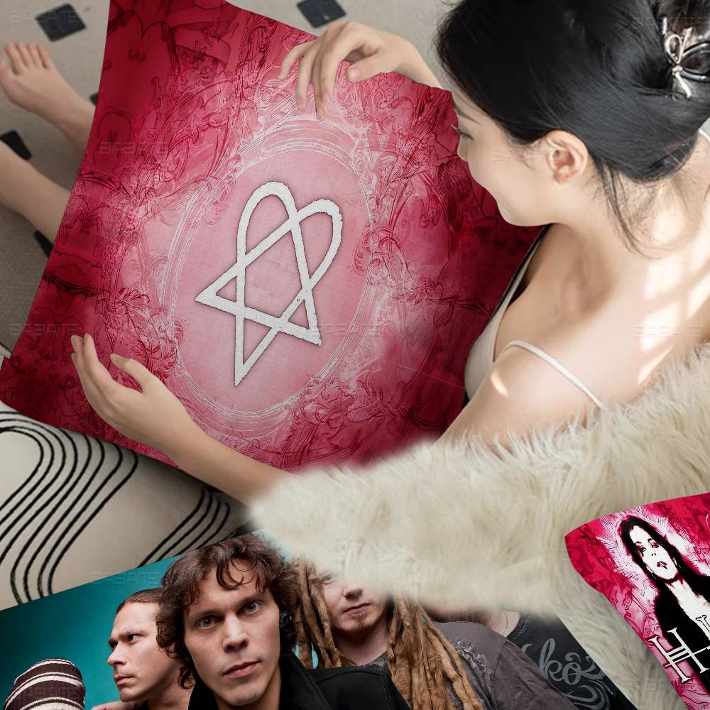 Him Band Ville Valo Певец Наволочка Наволочка Обивка Диван Плед Декор Дома Наволочка