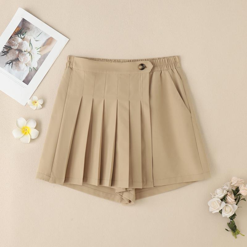 ZANZEA Женские летние свободные повседневные шорты с эластичной резинкой на талии