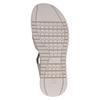 Platinum Metallic Sandals 36/41 Woman CAPRICE