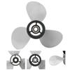 Marine Outboard Propeller 3 Blades 9 7 8in Diameter RH Rotation Replacement for YAMAHA Engines 20‑30HP