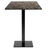 60 X 60 Cm High Table - Milan Model, Indra Marble